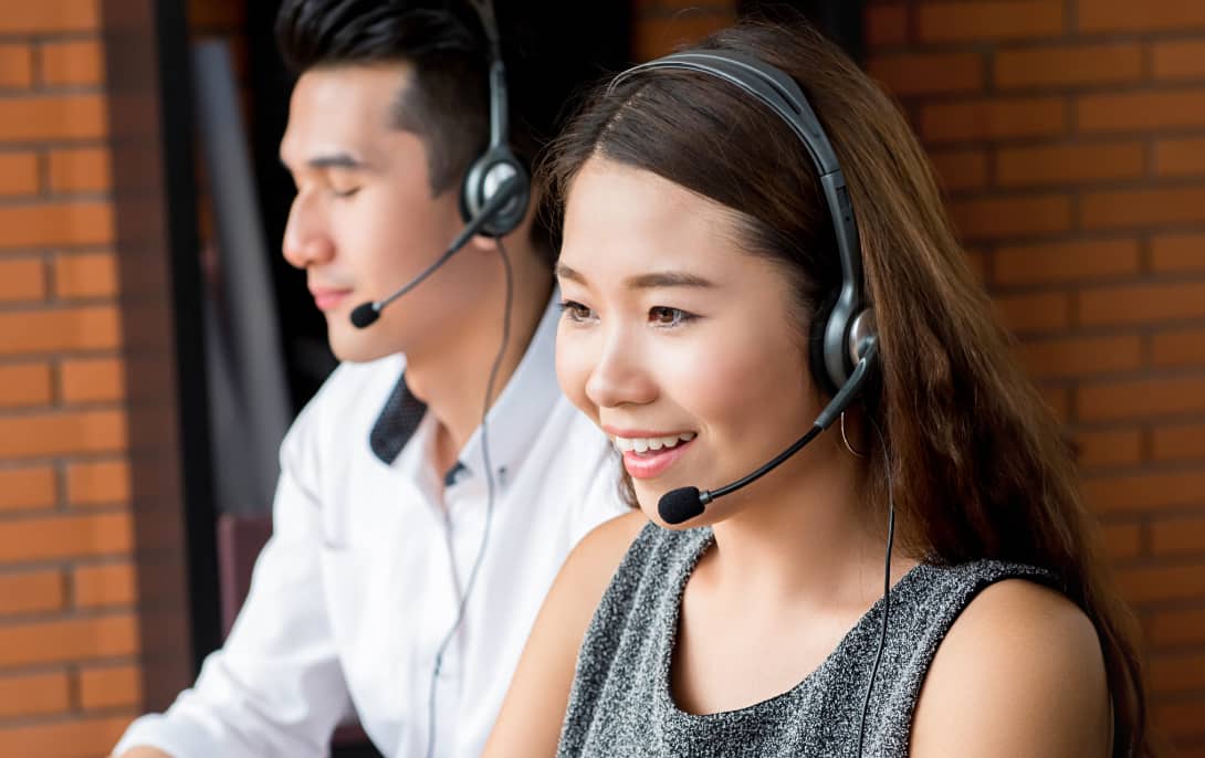 Virtual Assistant working